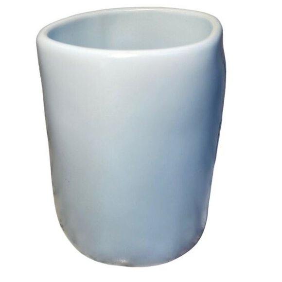 RAE DUNN Happy Easter Y'all Baby Blue Ceramic Mug Artisan Collection Magenta 213 - Picture 4 of 7